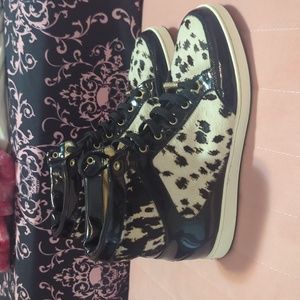 Jimmy Choo trainer pony hair